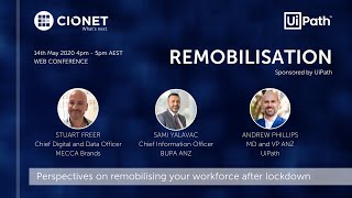 Remobilisation - Strategies to return to the 'New Normal' - CIONET Australia Web Conference